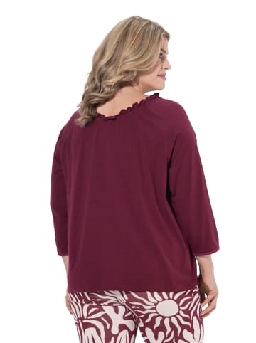 Ulla Popken Shirt in weinrot
