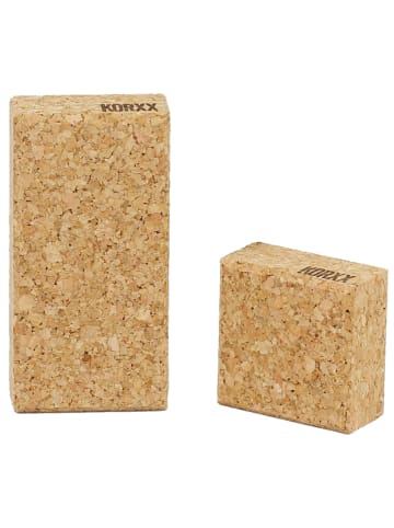 Korxx Cuboid M mit Beutel, natur, 60 Stk. - ab 18 Monaten