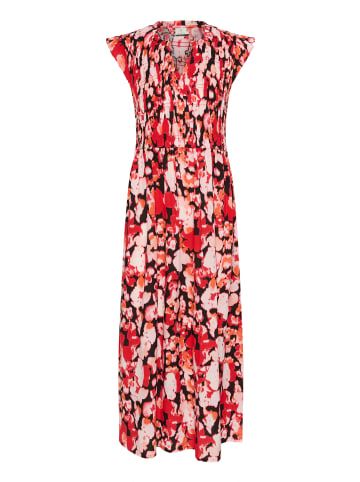 Kaffe Kleid BPissa in Red Toned Flower Print