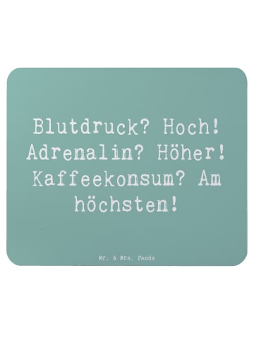 Mr. & Mrs. Panda Maus Pad Spruch Rettungssanitäterin Power mit S... in Meeresbrise