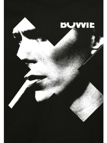 F4NT4STIC Heavy Oversize T-Shirt David Bowie in schwarz