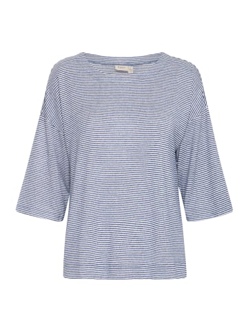 Fransa Langarm-Bluse FRCISCO Box fit in Vintage Indigo Mix