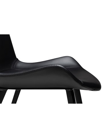 ebuy24 Esszimmerstuhl Hype Schwarz 2er Set