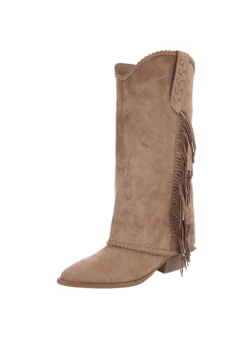 Ital-Design High Heel in Hellbraun