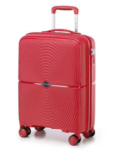 Wittchen CABIN SUITCASE WITH COMBINATION LOCK in Red
