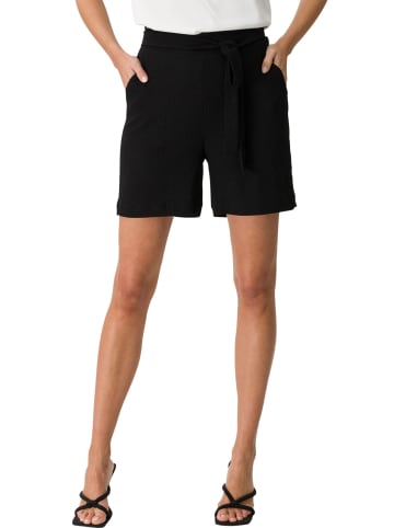 Zero  Shorts mit Bindeband in Black Beauty