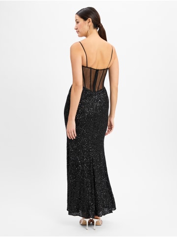 HEY KYLA Paillettenkleid in schwarz - 0001