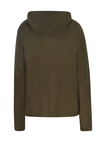 DreiMaster Maritim Men Fleece Jacket in Khaki