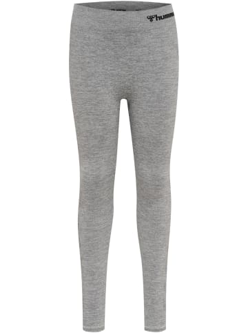 Hummel Leggings Hmlci Junior Seamless Tights in GREY MELANGE