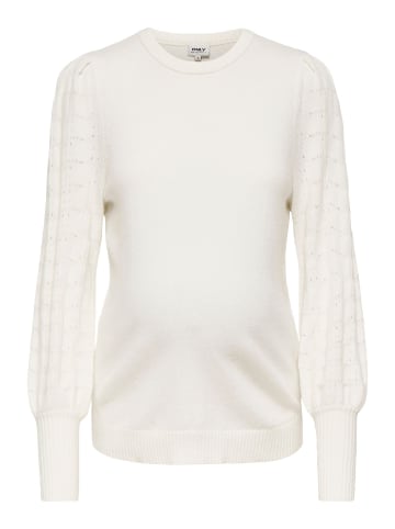 ONLY Strickpullover in Cloud Dancer