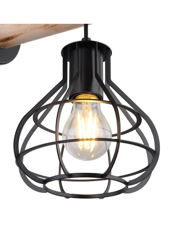 Globo lighting Wandleuchte "CLASTRA" in black