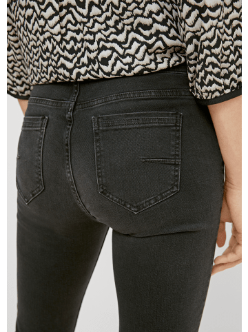 comma CI Jeans-Hose lang in Grau