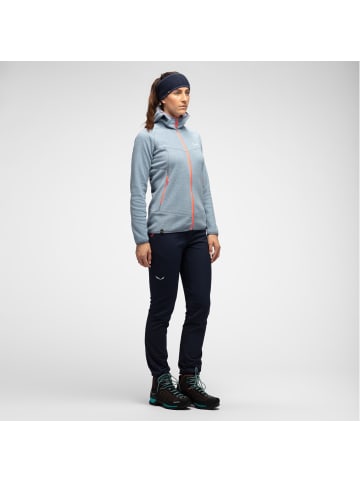 Salewa Softshellhose Winter Dolomia in blau