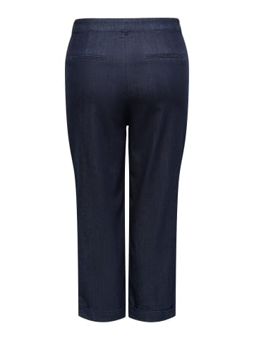 ONLY Carmakoma Straight-Fit jeans in Dark Blue Denim