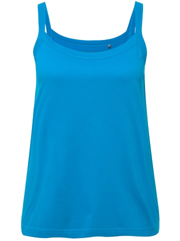 Ulla Popken Strick-Top in saphirblau