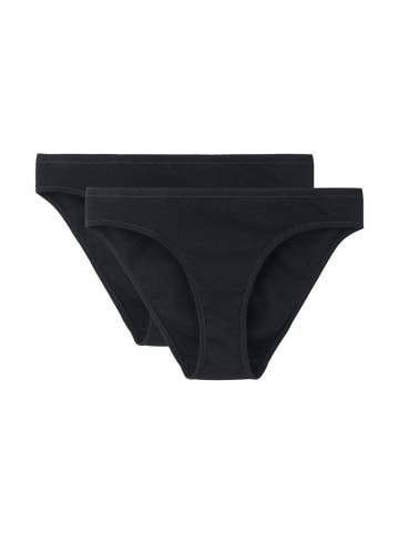Hessnatur Slip Low Cut 2er-Set in schwarz