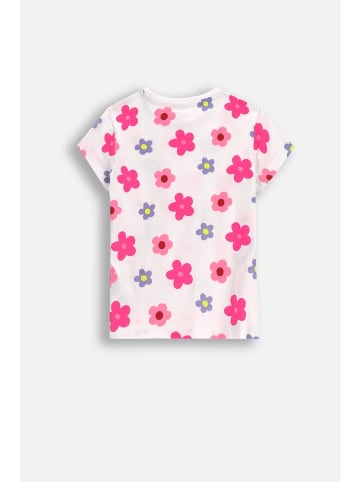 MOKIDA T-Shirt mit kurzen Ärmeln in weiß