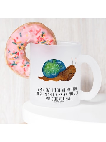 Mr. & Mrs. Panda Pott Schnecke Sir mit Spruch in Transparent