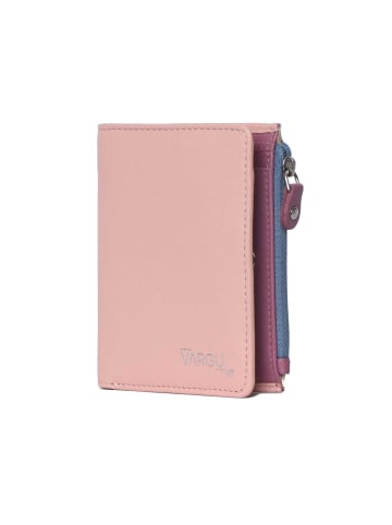 VARGU Echtleder Geldbörse ADA 1-A in light pink - mauve