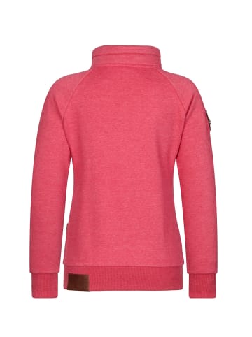 naketano Sweatjacke Monsterbumserin 20 Purple Melange