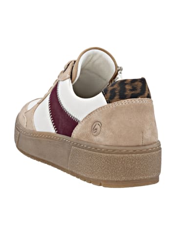 remonte Sportliche Schnürschuhe in Beige