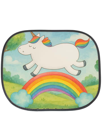Mr. & Mrs. Panda sonnenschutz Einhorn Regenbogen Design ohne Spruch in Weiß
