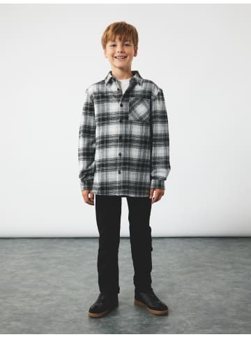 KOTON SHIRTS LS in Schwarz Karomuster