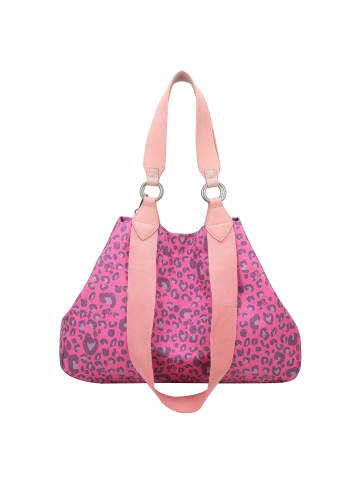 Fritzi aus Preußen Leo Silhouette Limited Barbie Izzy Medium Shopper Tasche 42 cm in leo fuchsia