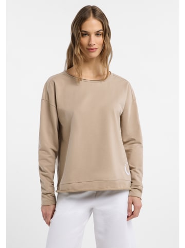 ELBSAND Sweatshirt  in Camel