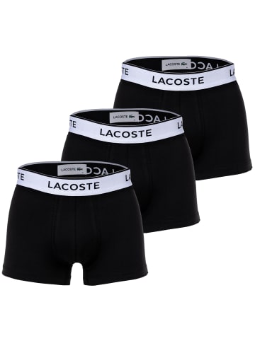 Lacoste Boxershort 3er Pack in Schwarz