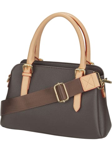 Bugatti Handtasche Ella Bowling Bag S in Dunkelbraun