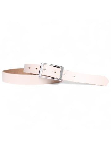 FRONHOFER Ledergürtel in Creme