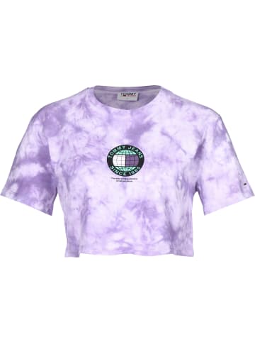 Tommy Hilfiger Cropped T-Shirts in tie dye