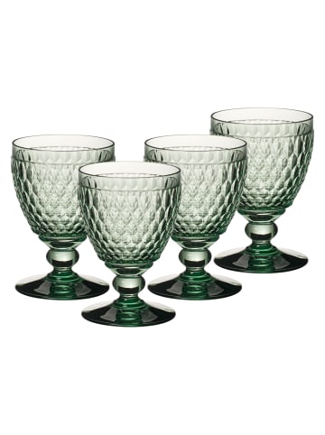Villeroy & Boch 4er Set Wassergläser Boston Coloured 400 ml in Grün