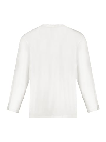 JP1880 Kurzarm T-Shirt in schneeweiß