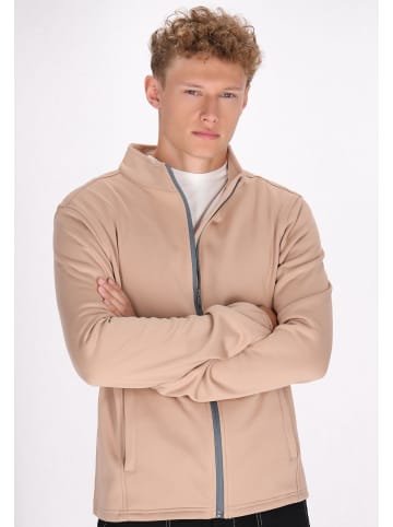 MO Herren Jacke in Beige Türkis Grau