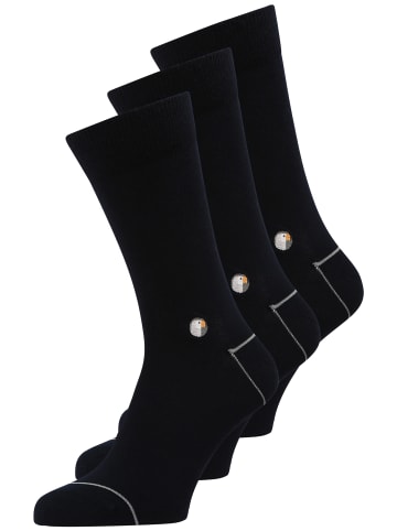 Sokid Socken Set 3 3er Pack in blau-schwarz
