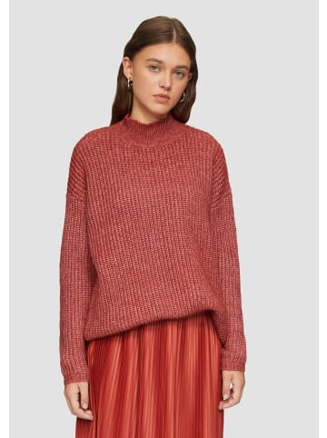 QS Strickpullover langarm in Rot