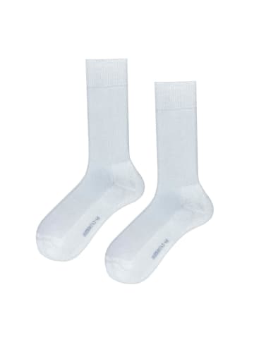 Hudson Socken One For All langlebig in White