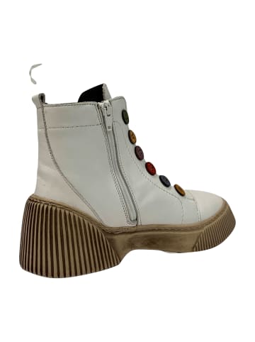 Gemini Komfort Stiefeletten in Weiß
