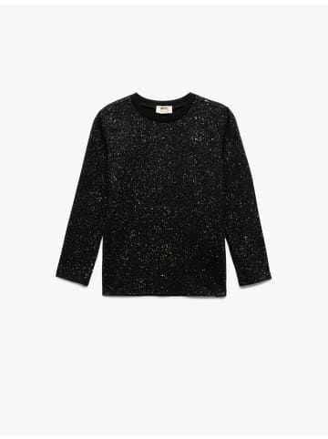 KOTON TSHIRT LS in Schwarz