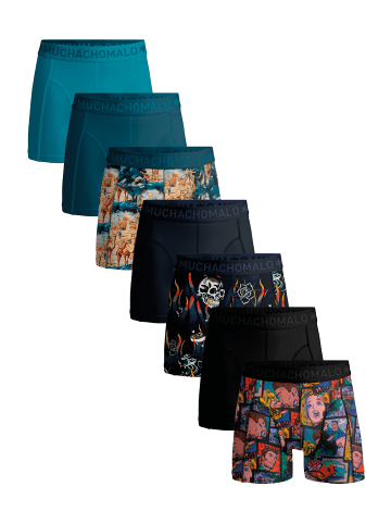 Muchachomalo 7er-Set: Boxershort in Mehrfarbig - für Herren