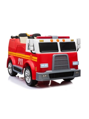 Wisam Feuerwehrauto Kinderfahrzeug Rot Elektroauto