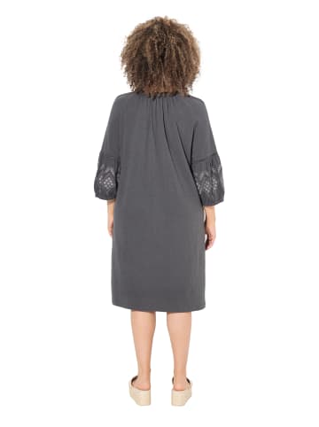 Ulla Popken Kleid in graphitgrau