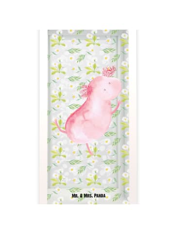 Mr. & Mrs. Panda Laterne Axolotl Tanzen ohne Spruch in Transparent