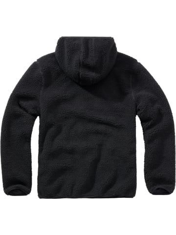 Brandit Pullover "Teddyfleece Worker Pullover" in Schwarz