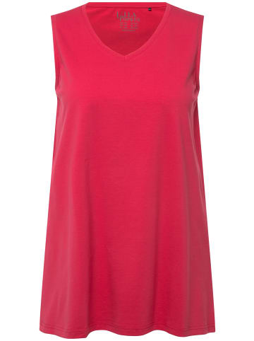 Ulla Popken Shirt in dunkel rosa
