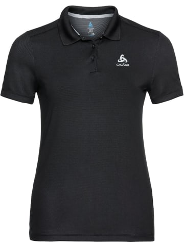 Odlo Polo "Polo Shirt Short-Sleeve F-Dry" in Schwarz