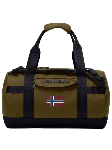 Napapijri Bering Travel - Reisetasche S 46 cm (black beauty) in dark olive