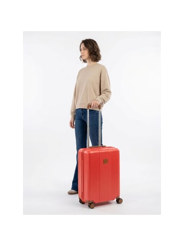 BRIC`s Ferrara 4 Rollen Kabinentrolley S 55 cm in red